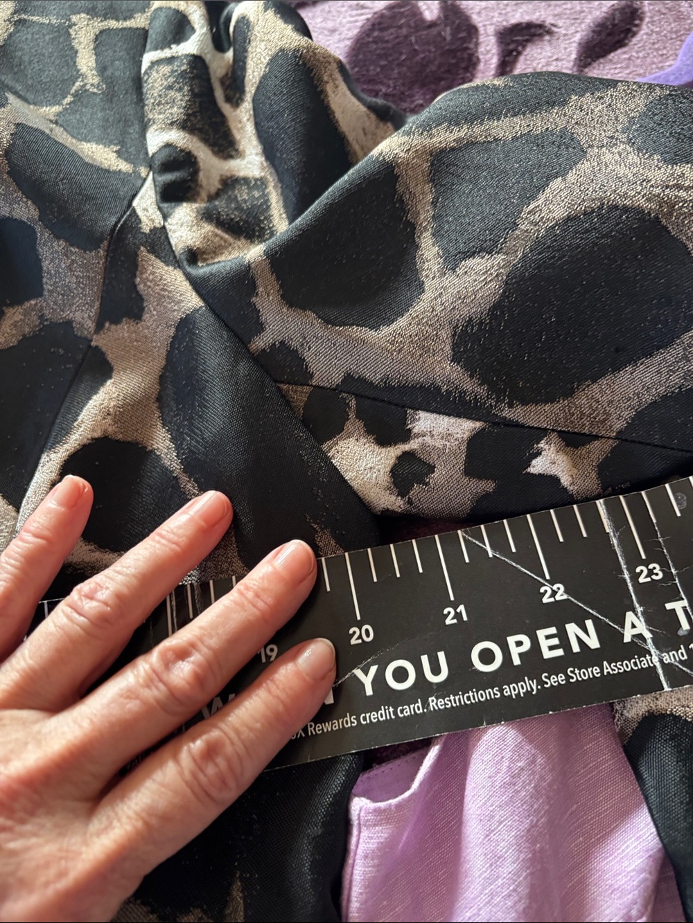 St. John Leopard Print Black and Gold Blazer - Picture 5 of 5